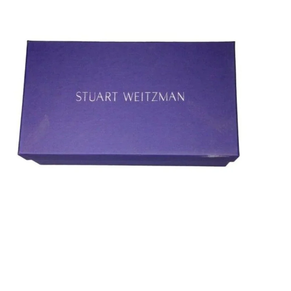 NEW Stuart Weitzman Lowland Londra Suede Over the Knee OTK Boot 7M Charcoal NWT